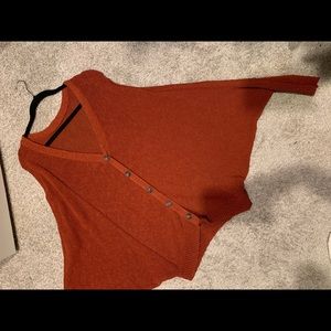 Rust color sweater